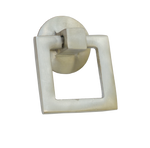 Nickel Square Drop Pull
