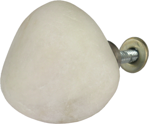 Off-White River Pebble Knob Large
