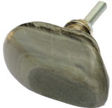 Oyster Grey River Pebble Knob Large