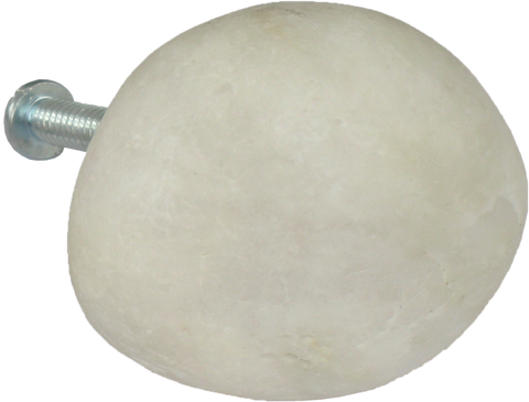 Off-White River Pebble Knob Small