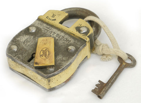 6 Lever Harrison Padlock circa 1920s