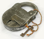 Large Old Railway Padlock circa 1920s