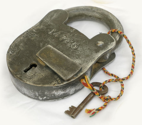 Large Old Railway Padlock circa 1920s
