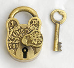 Miniature 1950's Brass Padlock