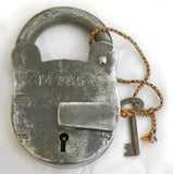 Large Old Railway Padlock circa 1920s