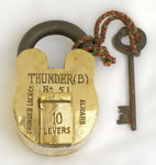 Handsome 10 Level 'Thunder' Padlock