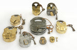 Iron Riveted Padlock by RS Bros. circa 1930s