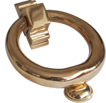 Copper Brass Oval Ring Knocker
