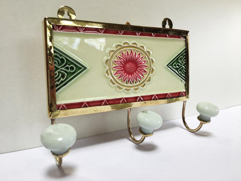 Antique Tile as a Hook