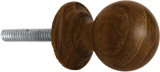 Round Wood Cabinet Knob ( 2 sizes )