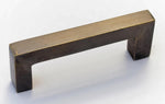 Extra Small Antique Brass Bar Handle