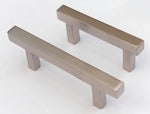 Nickel Bench Handle Large