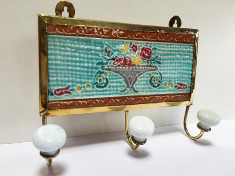 1930's Tile as a hook