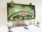 Nouveau Flower Arch Tile as a Hook